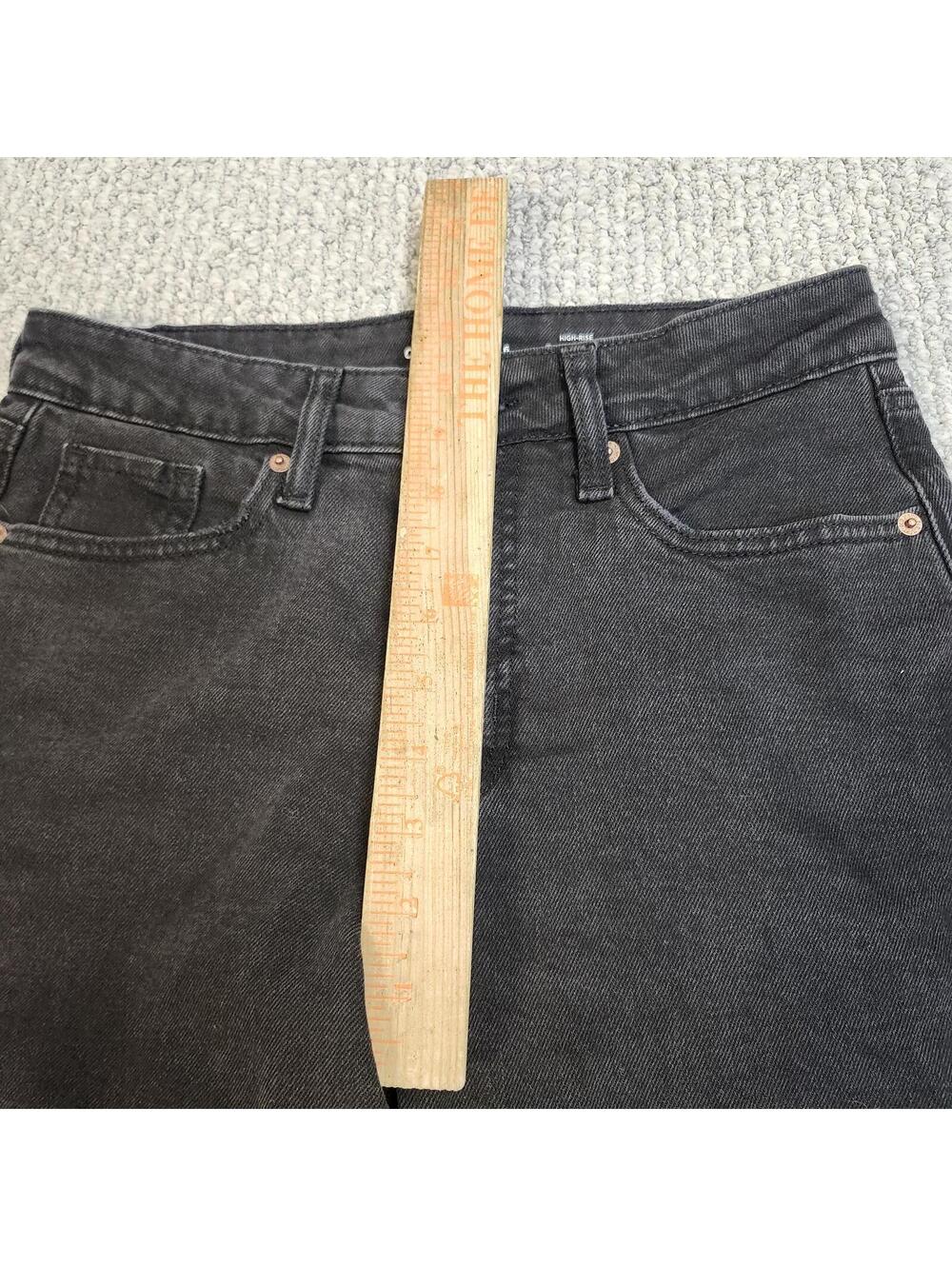 Old Navy High-Rise O.G. Loose Black Jeans Size 6 - Picture 3 of 12